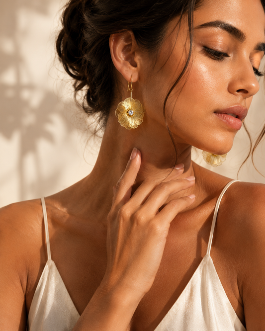 Golden Bloom Earrings ⭐⭐⭐⭐☆4.3