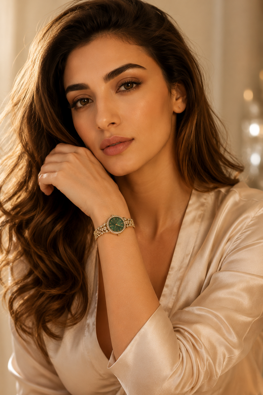 Imperial Stone Watch- Green