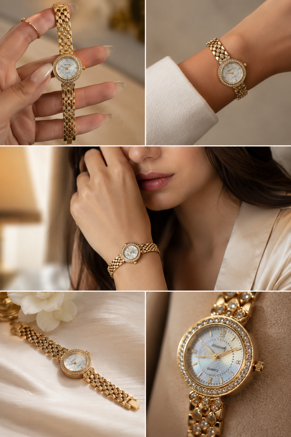 Imperial Stone Watch-White