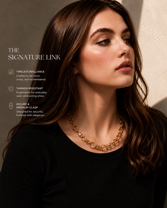 Aurelia Link Necklace