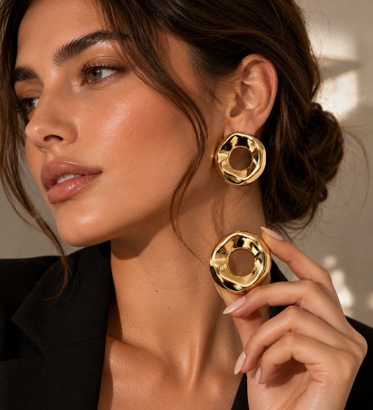 Molten Orbit Earrings ⭐⭐⭐⭐☆4.5