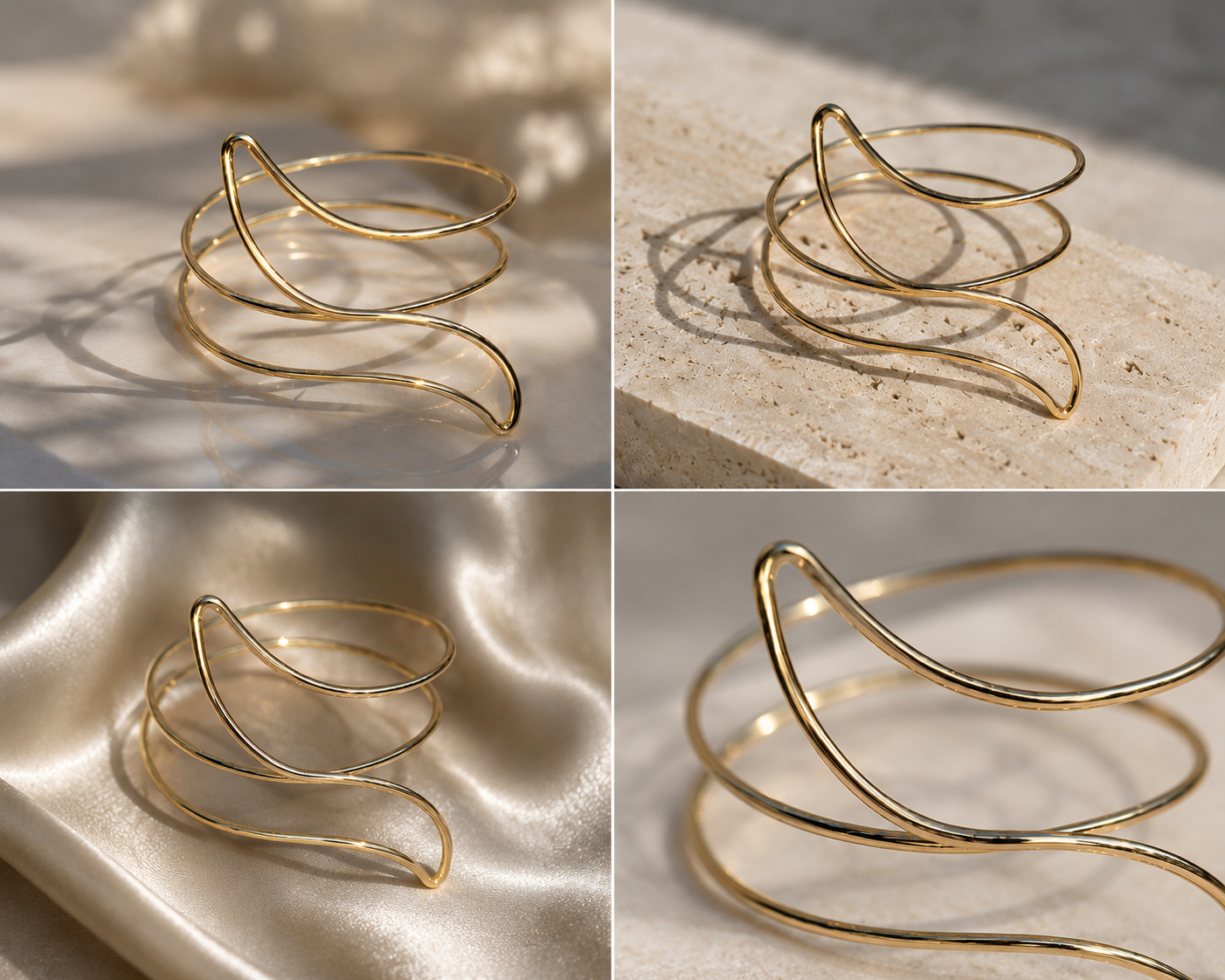 Golden Drift Cuff