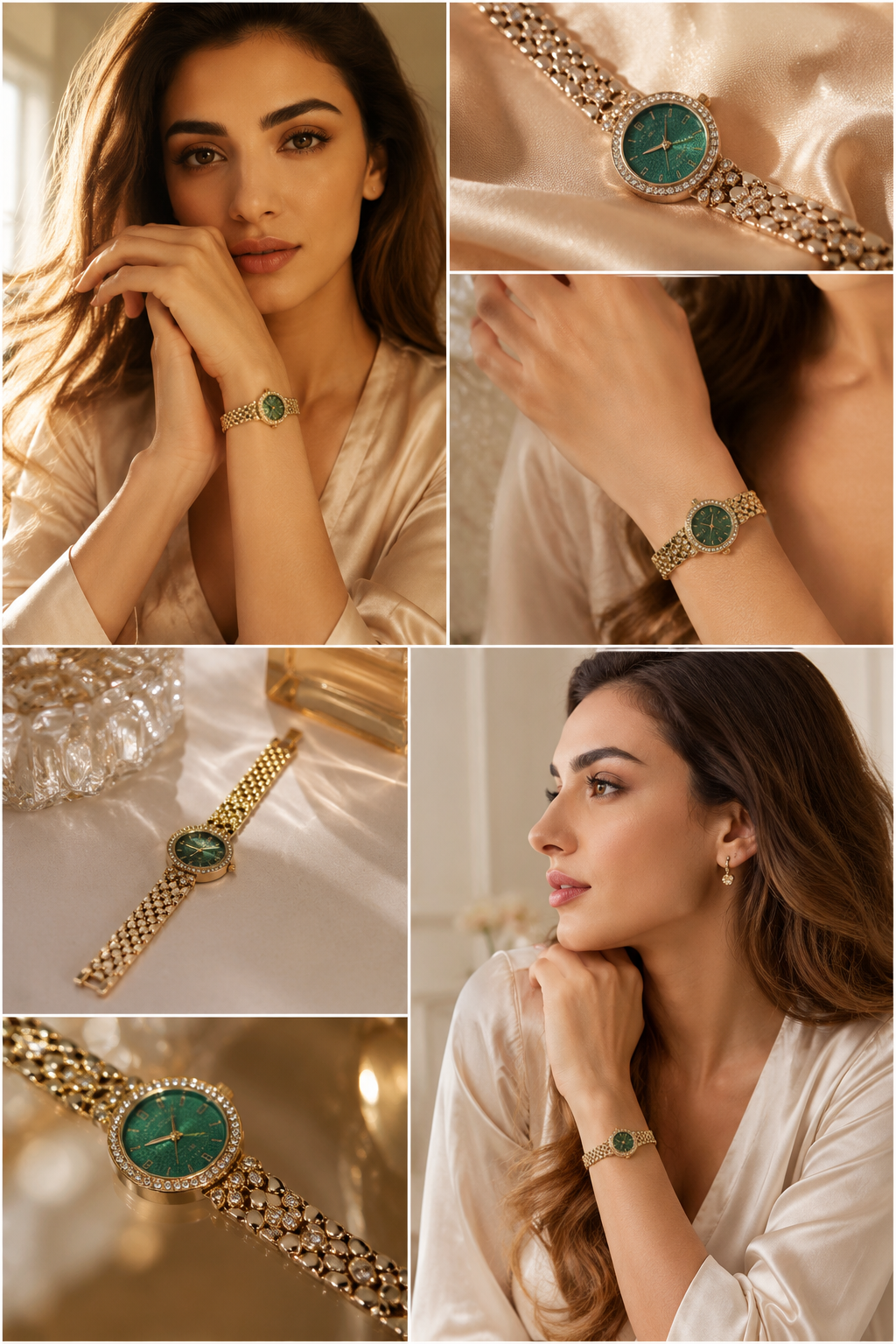 Imperial Stone Watch- Green