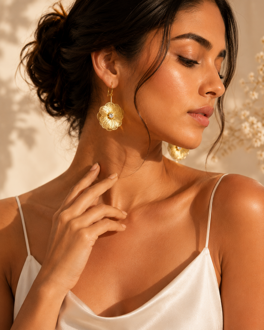 Golden Bloom Earrings ⭐⭐⭐⭐☆4.3