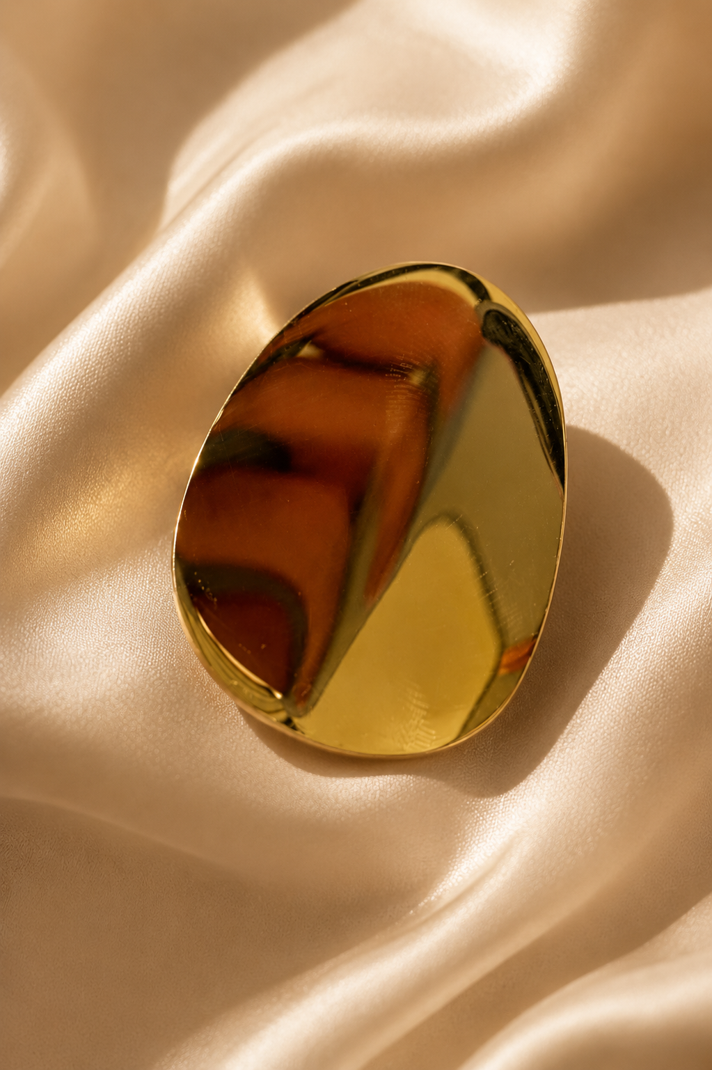 Noir Luxe Gold Studs