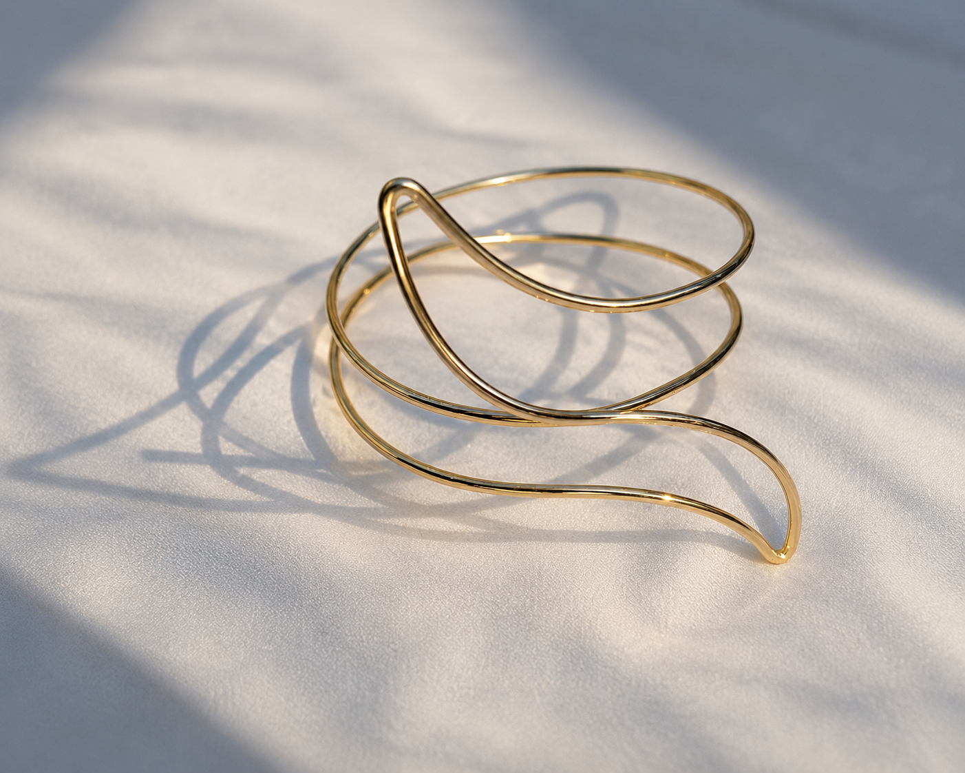 Golden Drift Cuff